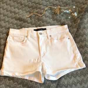 Joes jeans White denim shorts